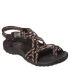 Skechers Womens Reggae Irie Mon Trail Grazer Outdoor Sandal - Chocolate