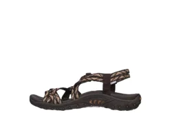 Skechers Womens Reggae Irie Mon Trail Grazer Outdoor Sandal - Chocolate -Theydude Store US 01 203282 02