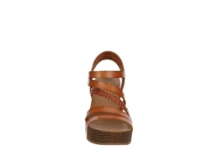 Xappeal Womens Maggy Wedge Sandal - Cognac -Theydude Store US 01 203298 02