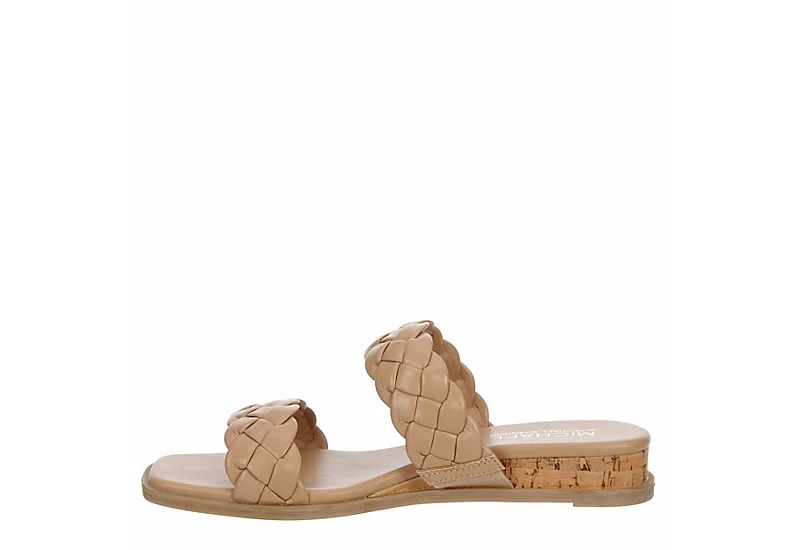 Michael By Michael Shannon Womens Patrice Wedge Sandal - Beige 4 Michael By Michael Shannon Womens Patrice Wedge Sandal - Beige - Image 4