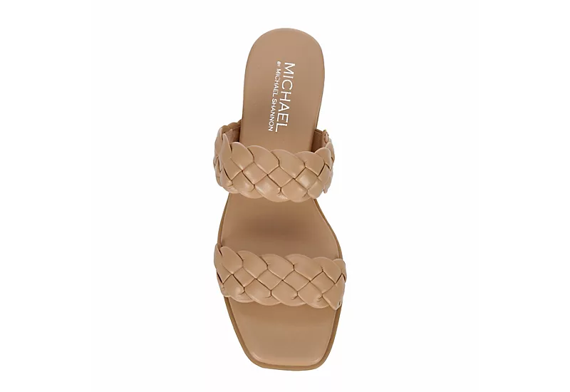Michael By Michael Shannon Womens Patrice Wedge Sandal - Beige 6 Michael By Michael Shannon Womens Patrice Wedge Sandal - Beige - Image 6