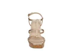 Michael By Michael Shannon Womens Natalia Wedge Sandal - Gold 9 Michael By Michael Shannon Womens Natalia Wedge Sandal - Gold -Theydude Store US 01 203300 02