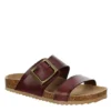 Bjorndal Womens Courtney Footbed Sandal - Brown