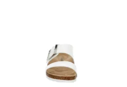 Bjorndal Womens Courtney Footbed Sandal - White -Theydude Store US 01 203303 02