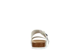 Bjorndal Womens Courtney Footbed Sandal - White -Theydude Store US 01 203303 04