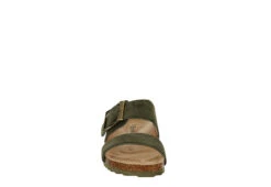 Bjorndal Womens Courtney Footbed Sandal - Olive -Theydude Store US 01 203304 02