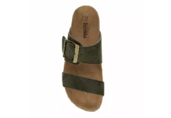 Bjorndal Womens Courtney Footbed Sandal - Olive -Theydude Store US 01 203304 05
