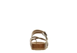 Bjorndal Womens Sami Footbed Sandal - Gold -Theydude Store US 01 203313 04