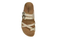 Bjorndal Womens Sami Footbed Sandal - Gold -Theydude Store US 01 203313 05