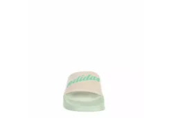 Adidas Womens Adilette Shower Slide Sandal - Pale Pink 9 Adidas Womens Adilette Shower Slide Sandal - Pale Pink -Theydude Store US 01 203334 02