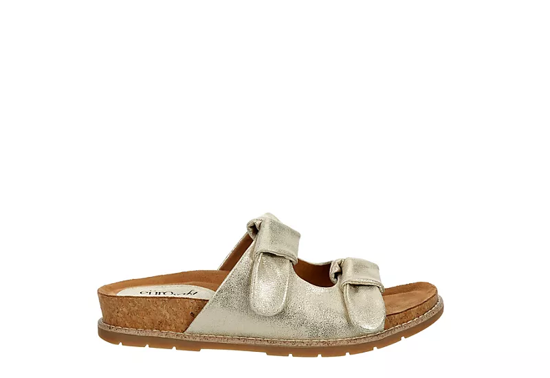 Eurosoft Womens Golden Sandal - Gold 2 Eurosoft Womens Golden Sandal - Gold - Image 2