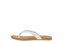 Reef Womens Stella Court Flip Flop Sandal - White 10 Reef Womens Stella Court Flip Flop Sandal - White -Theydude Store US 01 203340 03