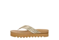 Reef Womens Horizon Shea Hi Slide Sandal - Champagne -Theydude Store US 01 203345 03