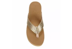Reef Womens Horizon Shea Hi Slide Sandal - Champagne -Theydude Store US 01 203345 05
