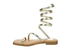 Dv By Dolce Vita Womens Maralin Flat Sandal - Gold -Theydude Store US 01 203350 03