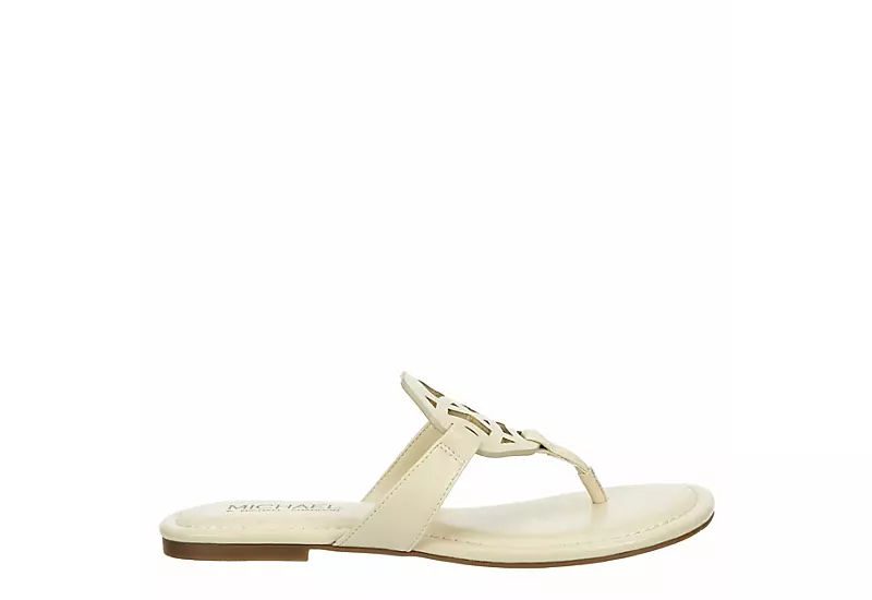 Michael By Michael Shannon Womens Ariana Flip Flop Sandal - Bone 2 Michael By Michael Shannon Womens Ariana Flip Flop Sandal - Bone - Image 2
