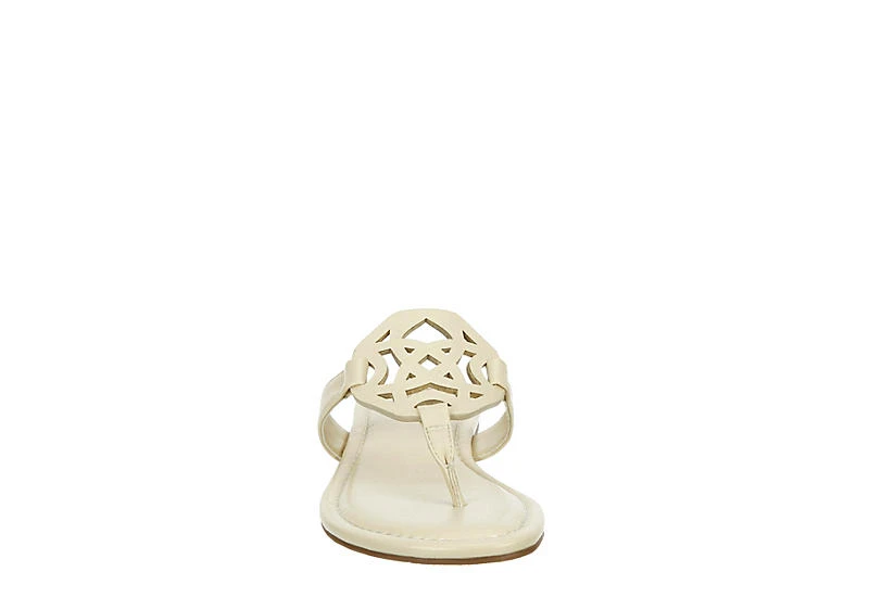 Michael By Michael Shannon Womens Ariana Flip Flop Sandal - Bone 3 Michael By Michael Shannon Womens Ariana Flip Flop Sandal - Bone - Image 3