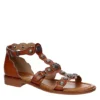 Michael By Michael Shannon Womens Kelsey Gladiator Sandal - Cognac