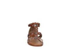 Michael By Michael Shannon Womens Kelsey Gladiator Sandal - Cognac -Theydude Store US 01 203359 02