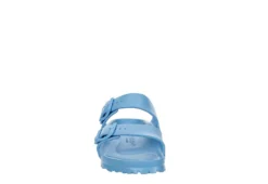 Birkenstock Womens Arizona Essentials Slide Sandal - Light Blue -Theydude Store US 01 203369 02