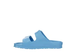 Birkenstock Womens Arizona Essentials Slide Sandal - Light Blue -Theydude Store US 01 203369 03
