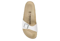 Birkenstock Womens Madrid Footbed Sandal - White 12 Birkenstock Womens Madrid Footbed Sandal - White -Theydude Store US 01 203371 05