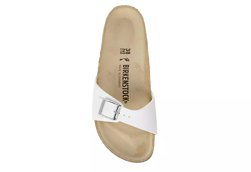 Birkenstock Womens Madrid Footbed Sandal - White 6 Birkenstock Womens Madrid Footbed Sandal - White - Image 6
