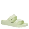 Birkenstock Womens Arizona Essentials Slide Sandal - Lime