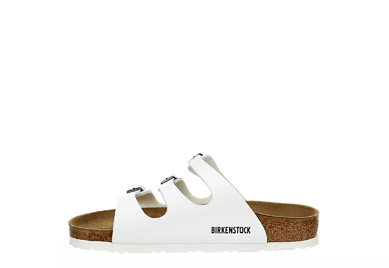 Birkenstock Womens Florida Soft Footbed Sandal - White 4 Birkenstock Womens Florida Soft Footbed Sandal - White - Image 4