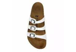 Birkenstock Womens Florida Soft Footbed Sandal - White 12 Birkenstock Womens Florida Soft Footbed Sandal - White -Theydude Store US 01 203373 05