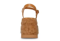 Madden Girl Womens Vaultt C - Cork Sandal - Tan -Theydude Store US 01 203384 03