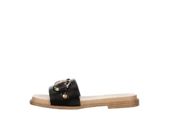 Michael By Michael Shannon Womens Jade Slide Sandal - Black 10 Michael By Michael Shannon Womens Jade Slide Sandal - Black -Theydude Store US 01 203386 03