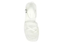Madden Girl Womens Vaultt Wedge Sandal - White -Theydude Store US 01 203410 05