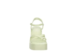 Madden Girl Womens Vaultt Wedge Sandal - Pale Green -Theydude Store US 01 203412 02