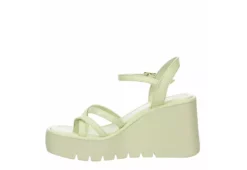 Madden Girl Womens Vaultt Wedge Sandal - Pale Green -Theydude Store US 01 203412 03