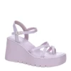 Madden Girl Womens Vaultt Wedge Sandal - Purple