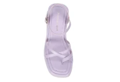 Madden Girl Womens Vaultt Wedge Sandal - Purple -Theydude Store US 01 203413 05
