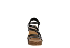 Xappeal Womens Maggy Wedge Sandal - Black -Theydude Store US 01 203423 02