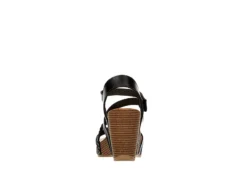 Xappeal Womens Maggy Wedge Sandal - Black -Theydude Store US 01 203423 04
