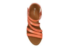 Xappeal Womens Maggy Wedge Sandal - Coral -Theydude Store US 01 203424 05