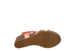 Xappeal Womens Maggy Wedge Sandal - Coral -Theydude Store US 01 203424 06
