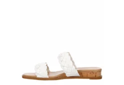 Michael By Michael Shannon Womens Patrice Wedge Sandal - White -Theydude Store US 01 203429 03