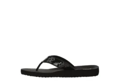 Xappeal Womens Samantha Flip Flop Sandal - Black -Theydude Store US 01 203460 03