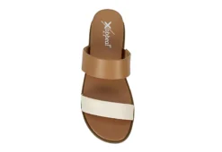 Xappeal Womens Edith Slide Sandal - Tan -Theydude Store US 01 203465 05