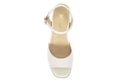 Xappeal Womens Sierra Wedge Sandal - White 12 Xappeal Womens Sierra Wedge Sandal - White -Theydude Store US 01 203502 05