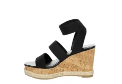 Madden Girl Womens Marandaa Wedge Sandal - Black -Theydude Store US 01 203537 03