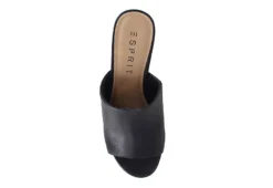Esprit Womens Tayce Slide Sandal - Black -Theydude Store US 01 203795 04
