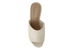 Esprit Womens Tayce Slide Sandal - Ivory -Theydude Store US 01 203796 04