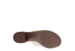 Esprit Womens Tayce Slide Sandal - Ivory -Theydude Store US 01 203796 05