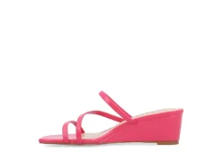 Journee Collection Womens Takarah Wedge Slip On Sandal - Pink 10 Journee Collection Womens Takarah Wedge Slip On Sandal - Pink -Theydude Store US 01 203887 03